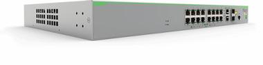 ALLIED 16 x 10/100T POE+ ports and 2 x combo ports 100/1000X SFP or 10/100/1000T Copper Fixed AC power supply EU Power Cord 