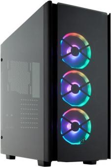 Geh CORSAIR Midi Obsidian 500D RGB SE Premium (B/Tempered) 