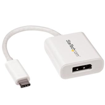 StarTech.com USB-C auf VGA Adapter - USB Typ-C zu VGA Video Konverter - Wei - Externer Videoadapter - USB-C - DisplayPort - wei (CDP2DPW) 