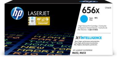 HP 656X - Hohe Ergiebigkeit - Cyan - Original - LaserJet - Tonerpatrone (CF461X) - fr Color LaserJet Enterprise M652dn, M652n, M653dn, M653x (CF461X) 