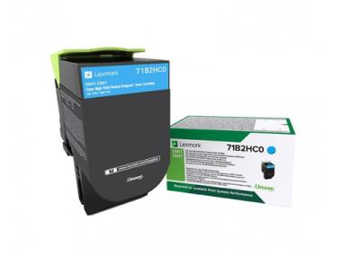 LEXMARK 3.5K Return Program Tonerpatrone Cyan CS/CX417 