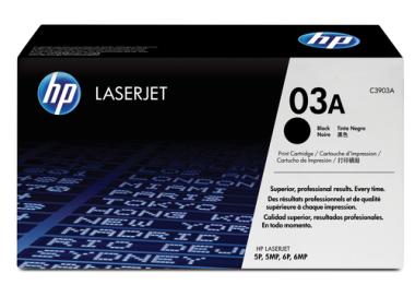 HP Toner C3903A (03A) - Schwarz - Kapazitt: 4.000 Seiten (C3903A) 