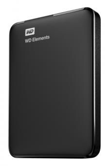WD 6.3cm 4.0TB USB3.0 ELEMENTS PORTABLE  schwarz extern retail 