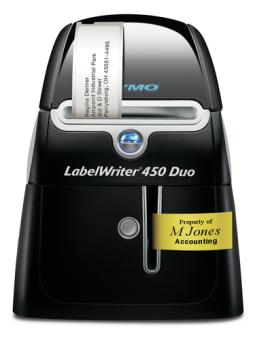 Dymo LabelWriter 450 Duo - Etikettendrucker - monochrom - direkt thermisch - 600 x 300 dpi - bis zu 71 Etiketten/Min. - USB (S0838920) 