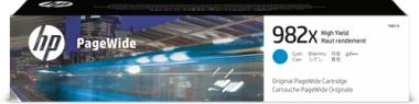 HP 982X PageWide Tinte Cyan High Yield 