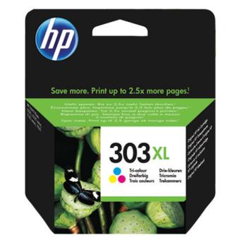 HP 303XL - 10 ml - Hohe Ergiebigkeit - farbstoffbasiert dreifarbig - Original - Tintenpatrone - fr Envy Photo 62XX, Photo 71XX, Photo 78XX 