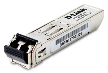 D-LINK DEM-311GT 1-Port Mini GBIC Transceiver fr 1000BaseSX LC-Duplex IEEE 802.3z MM Fiber 62,5 bis 220m MM Fiber 50,0 bis 550m 