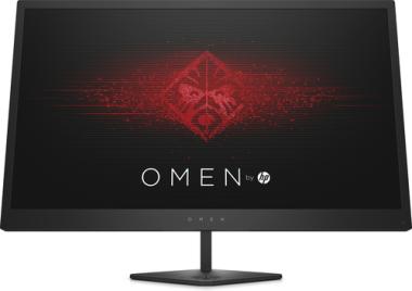 HP Inc OMEN by HP 25 - LED-Monitor - 62.2 cm (24.5 Zoll) - 1920 x 1080 Full HD (1080p) - TN - 400 cd/m - 1000:1 - 5 ms - 2xHDMI, DisplayPort - Jack Black (Z7Y57AA#ABB) 