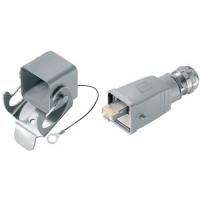 Telegrtner STX V5 RJ45-Steckerset Variante 5 Stecker, gerade Pole: 8P8C J80026A0018 Aluminium J80026A0018 1 St. (J80026A0018) 