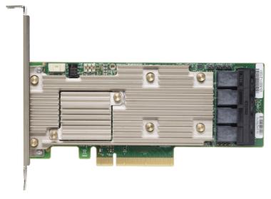 Lenovo ThinkSystem 930-16i - Speichercontroller (RAID) - 16 Sender/Kanal - SATA / SAS 12Gb/s Low Profile - 1.2 GBps - RAID 0, 1, 5, 6, 10, 50, JBOD, 60 - PCIe 3.0 x8 - fr ThinkSystem SR550, SR570, SR590, SR630, SR650, SR850, SR860, SR950, ST550 
