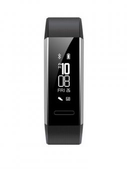 Huawei Band 2 Pro - Aktivittsmesser mit Riemen - TPU - einfarbig - Bluetooth - Schwarz 