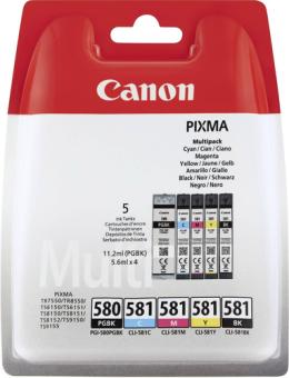 Tinte Multipack PGI-580/CLI-581 BK/C/M/Y  