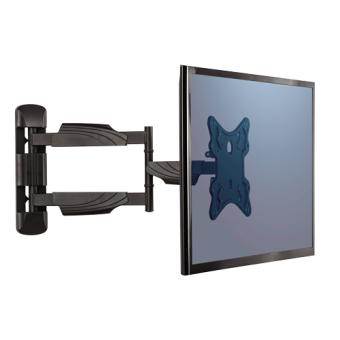 Fellowes - Wandhalterung fr TV - Schwarz - Bildschirmgre: bis zu 139,7 cm (bis zu 139,70cm (55 Zoll) ) (8043601) 