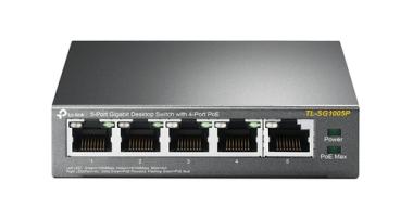 TP-Link TL-SG1005P Gigabit Desktop Switch 5x GB-LAN 
