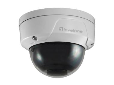 LevelOne FCS-3090 Dome Out IPCam 5MP H.265 IR  7W PoE 
