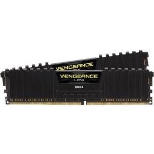 Corsair Vengeance LPX - DDR4 - 16 GB: 2 x 8 GB - DIMM 288-PIN - 2400 MHz / PC4-19200 - CL16 - 1.2 V - ungepuffert - nicht-ECC - Schwarz (CMK16GX4M2Z2400C16) 