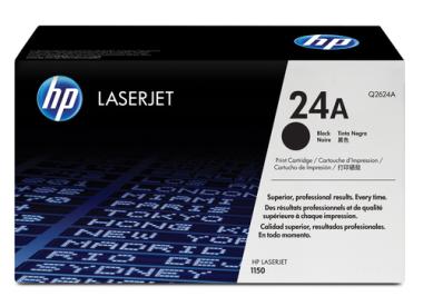 HP Toner Q2624A (24A) - Schwarz - Kapazitt: 2.500 Seiten (Q2624A) 