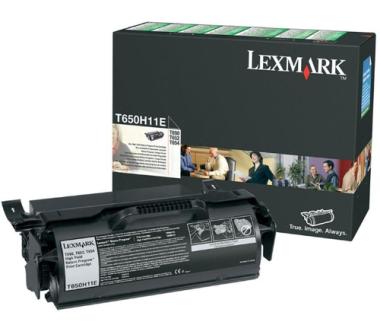 LEXMARK T65X Toner schwarz hohe Kapazitt 25.000 Seiten 1er-Pack Rckgabe 