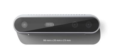 Intel RealSense Depth Camera D415 - Web-Kamera - 3D - Auenbereich, Innenbereich - Farbe - 1920 x 1080 - USB 3.0 