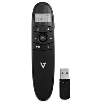 V7 Professional Wireless Green Laser Presenter WP2000G-1E - Prsentations-Fernsteuerung - HF 