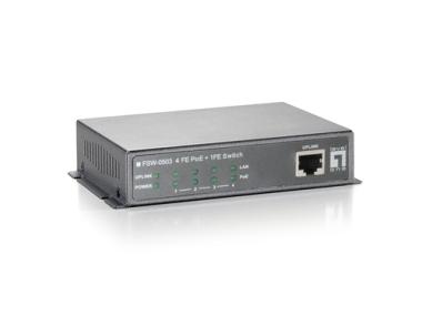 LevelOne Switch  5x FE FSW-0503      1x SFP    61.6W  4xPoE 