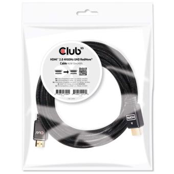 Club 3D CAC-2314 - HDMI mit Ethernetkabel - HDMI (M) bis HDMI (M) - 15 m - 4K Untersttzung 