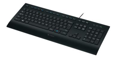 K280e Corded, Tastatur 
