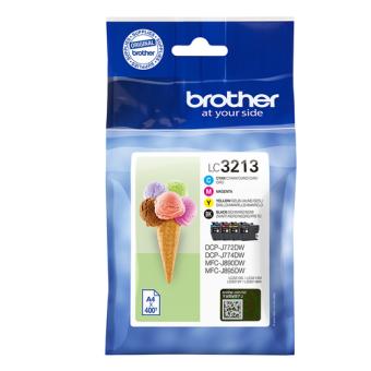 Brother LC3213 - 4er-Pack - Schwarz, Gelb, Cyan, Magenta - Original - Tintenpatrone - fr Brother DCP-J772DW, DCP-J774DW, MFC-J890DN, MFC-J890DW, MFC-J890DWN, MFC-J895DW 