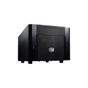 Cooler Master Elite 130 - Ultra Small Form Factor - Mini-ITX - ohne Netzteil (ATX / PS/2) - Schwarz - USB/Audio (RC-130-KKN1) 