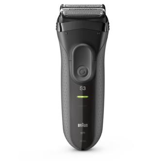 Braun Series 3 3000s - Folienschaber - 2 SensoFoil - Schwarz - LED - Leistung - Wechselstrom/Batterie (3000s) 