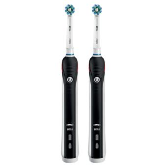 Oral-B Elektrische Zahnbrste Pro 2900 Cross Action Rotierend/Oszilierend Schwarz (2900) 