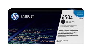 HP Toner CE270A (650A) - Schwarz - Kapazitt: 13.500 Seiten (CE270A) 