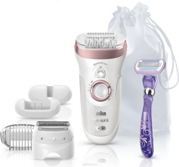 Braun Silk-pil 9 SensoSmart 9/870 Pink - Wei 40 Pinzette (190448) 