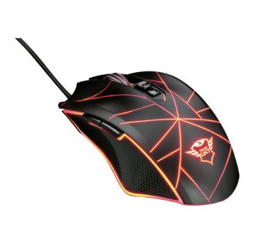 Trust GXT 160 Ture illuminated gaming - Maus - ergonomisch - optisch - 7 Tasten - kabelgebunden - USB (22332) 