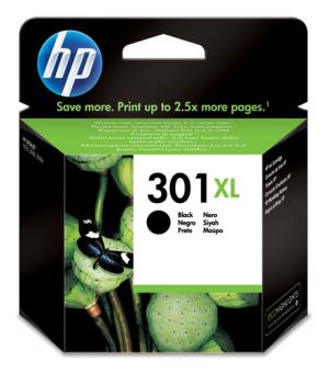 HP Tinte 301XL - Schwarz - Kapazitt: 480 Seiten (CH563EE) 