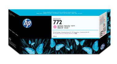 HP 772 Original Tinte hell magenta Standardkapazitt 300ml 1er-Pack 