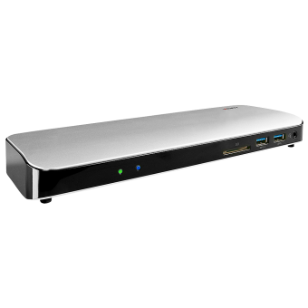 Thunderbolt 3 Notebook Docking Station Schuko. Thinderbolt 3 - 40Gbps - Digital/Display/Video (43903) 