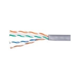 equip - Bulkkabel - 305,0m - UTP - CAT 6 - IEEE 802,5 - halogenfrei, robust - Grau (404532) 