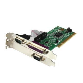 StarTech.com 1 Port Parallel/2 Port Serielle PCI Schnittstellenkarte mit 16550 UART - Adapter Parallel/Seriell - PCI - parallel, seriell - 3 Anschlsse (PCI2S1P) 