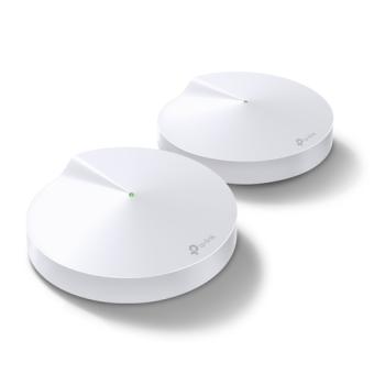 TP-Link DECO M5 - WLAN-System (2 Router) - bis zu 418 m - Netz - GigE - 802.11a/b/g/n/ac, Bluetooth 4.2 - Dual-Band 