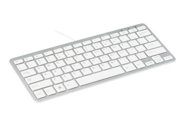 R-GO Compact-Tastatur Nordic-Layout wei 