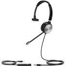Yealink UH36 Mono UC - Headset - On-Ear - kabelgebunden - USB - Schwarz und Silber 