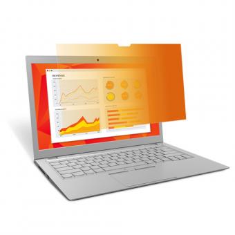 3M Blickschutzfilter Gold fr 15.6 Zoll Breitbild-Laptop - Notebook-Privacy-Filter - 39,6 cm Breitbild (15.6 Zoll Breitbild) - Gold 