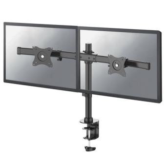 NewStar FPMA-DCB100DBLACK - Tischhalterung fr 2 LCD-Displays - Schwarz - Bildschirmgre: 25.4-68.6 cm (10 Zoll-27 Zoll) 