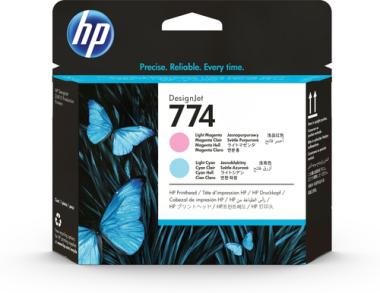 HP 774 Light Magenta/Cyan Printhead 