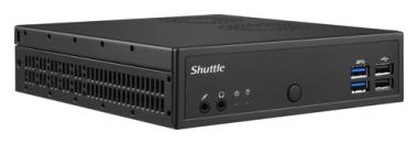 Shuttle XPC slim DH02U Celeron 3865U 0GB/0GB GTX1050 nOS 