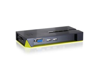 LevelOne ViewCon KVM-0422 - KVM-/Audio-Switch - USB - 4 Anschlsse - 1 lokaler Benutzer (590422) 