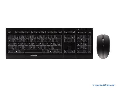 Cherry B.UNLIMITED 3.0 Funktastatur mit Maus schwarz 