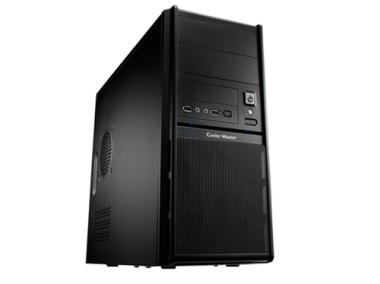 Cooler Master Elite 342 - Mini Tower - Mikro-ATX - ohne Netzteil (ATX / PS/2) - Schwarz - USB/Audio 