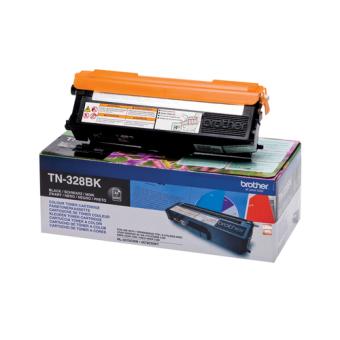 Brother Toner TN-328BK - Schwarz - Kapazitt: 6.000 Seiten (TN328BK) 